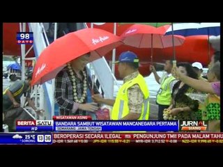 Download Video: Bandara Ahmad Yani Sambut Puluhan Turis Asing Pertama