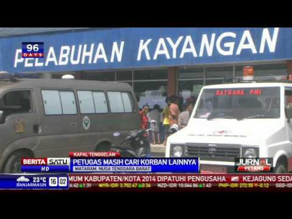 Kapal Penumpang Tenggelam di Lombok, 3 Tewas