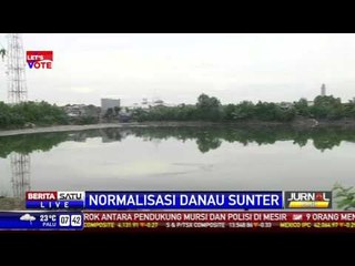 Belum Sebulan Dinormalisasi, Danau Sunter Kembali Dipenuhi Sampah