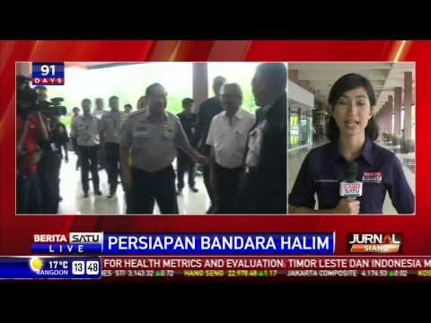 Menhub EE Mangindaan Pantau Kesiapan Bandara Halim Perdanakusuma