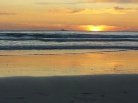 Coucher de soleil en Bretagne