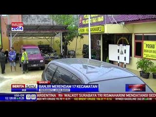 Banjir Kini Merendam 17 Kecamatan di Indramayu