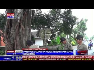 Tak Terima Baliho Ditertibkan, Caleg Pukul Petugas Panwaslu