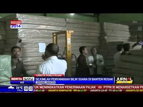 Logistik Pemilu di Provinsi Banten Rusak