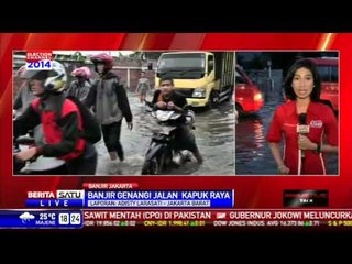 Jalan Kapuk Raya juga Terendam Banjir