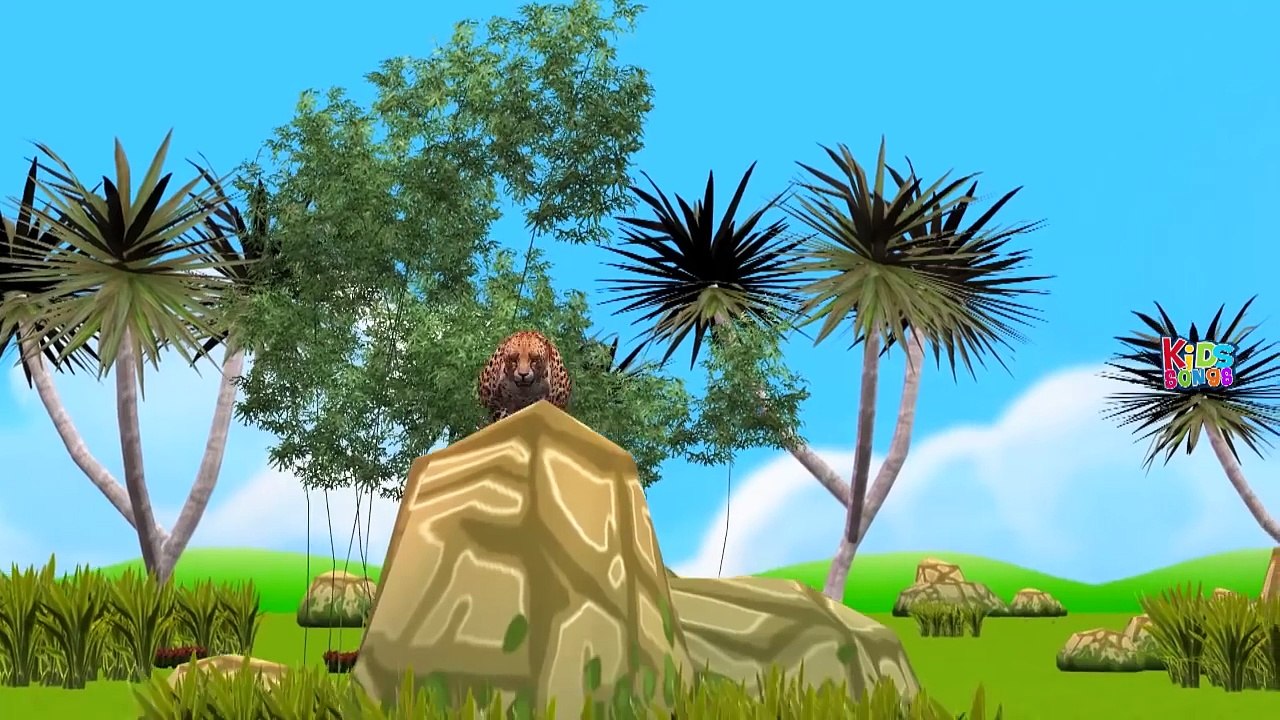 Animals Sounds Song For Nursery Rhymes | Cartoon Animals Finger Family Rhymes | Animals Train