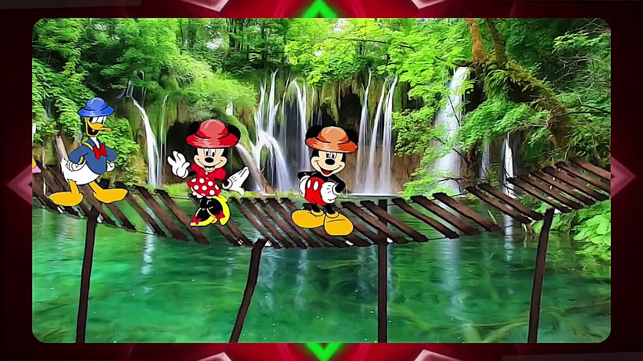 Mickey Mouse Batman, Jungle and Scary Adventure Finger Family Songs!