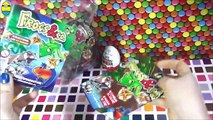 Surprise toys unboxing: kinder surprise egg and Frogs and co toys surprise bags. Toys for kids 2016