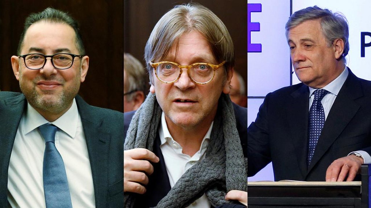 Tajani, pitella und verhofstadt: chancenreiche für das amt des eu-parlamentspräsidenten