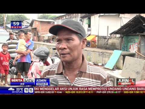 Warga Bantaran Dukung Normalisasi Kali Sentiong