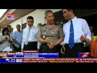 Polda Riau Gerebek Pabrik Ekstasi Rumahan