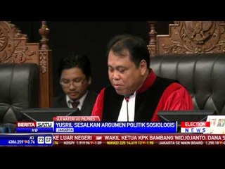 Yusril Ajukan Perbaikan Materi ke MK