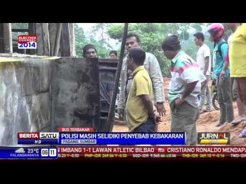 Terbakarnya Bus Family Raya Masih Diselidiki