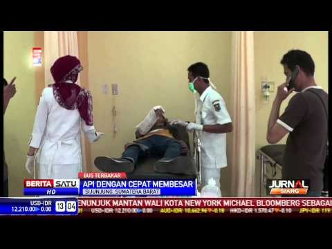 Korban Selamat Berikan Kesaksian Terbakarnya Bus