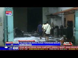 Gudang Terendam Banjir, Bulog Rugi Ratusan Juta