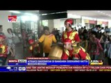 Atraksi Barongsai Hibur Penumpang Bandara Soekarno Hatta