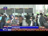 Ratusan Calon Penumpang Menumpuk di Stasiun Depok Lama