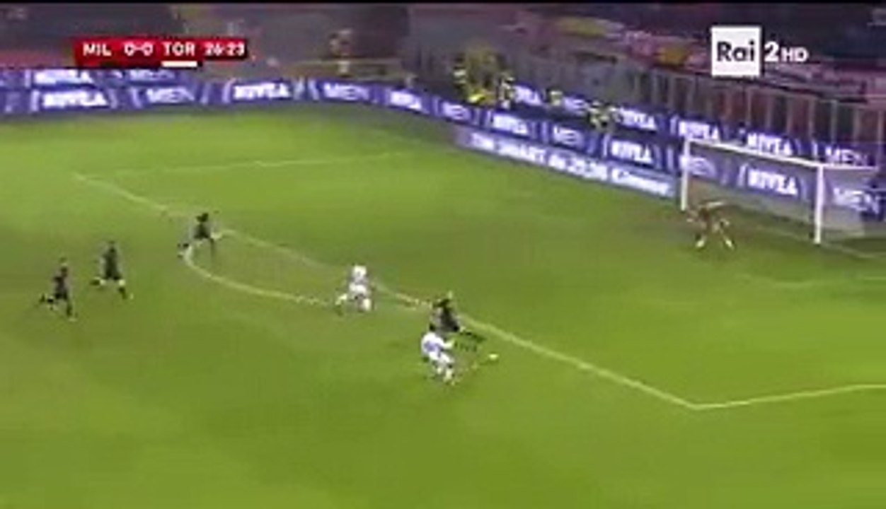 Andrea Belotti Goal HD - AC Milan 0-1 Torino 12.01.2017 HD
