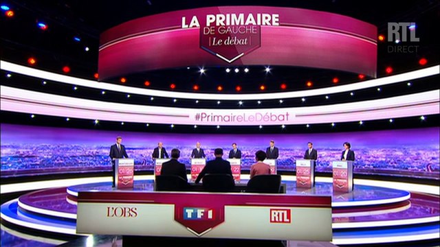 Primaire de la gauche : les candidats décrivent le bilan de Hollande en un mot