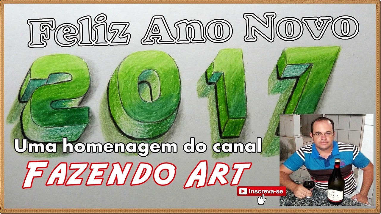 Happy New Year! Drawing 2017