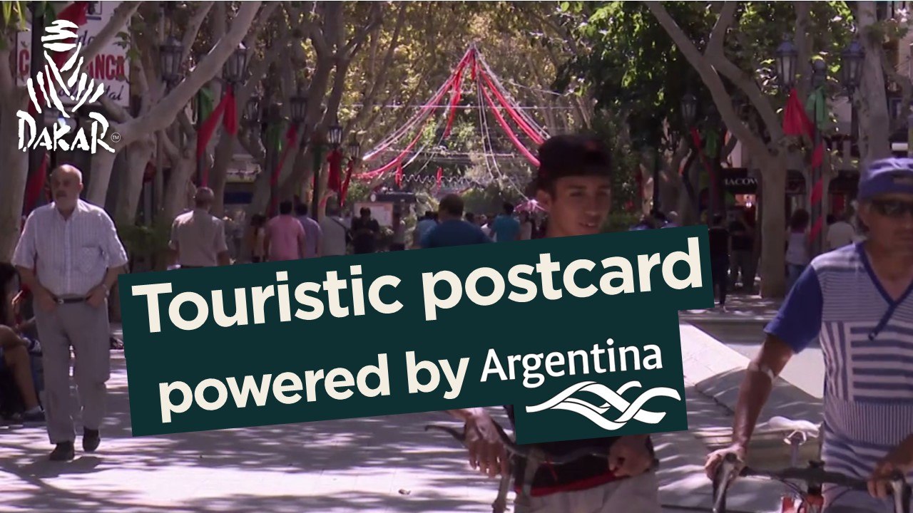 Stage 10 - Tarjeta postal / Touristic postcard / Carte postale; powered by Argentina
