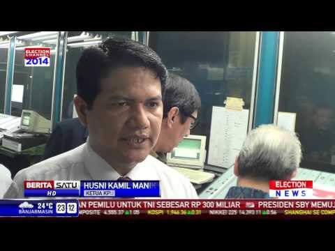 DPR dan KPU Tinjau Pembuatan Surat Suara