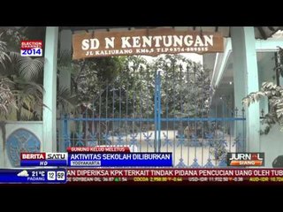 Seluruh Sekolah di Yogyakarta Diliburkan Akibat Hujan Abu