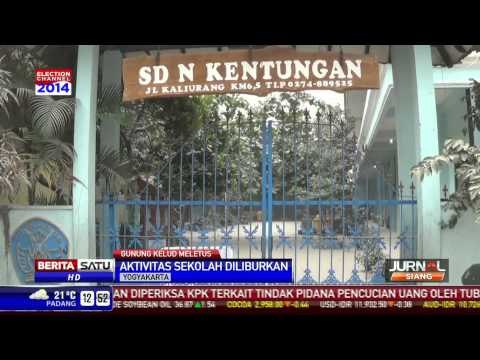Seluruh Sekolah di Yogyakarta Diliburkan Akibat Hujan Abu