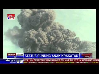 Anak Krakatau Berstatus Waspada Level 2