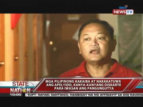 SONA Assignment Pilipinas - Mga kakaiba at nakakatuwang apelyidong Pilipino