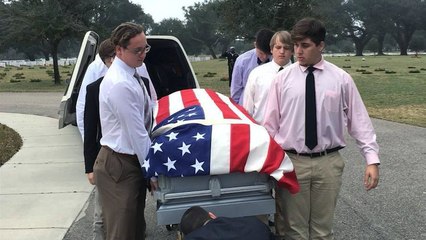 Teens Step Up To Serve As Pallbearers For Veteran With No Family
