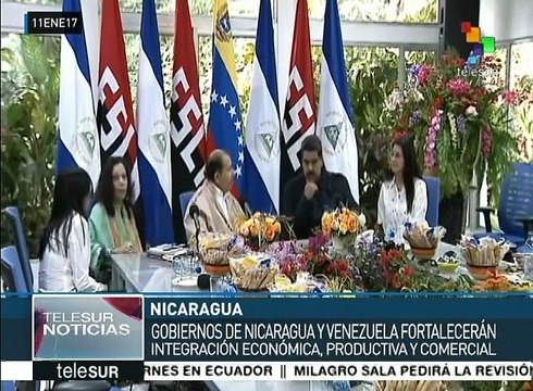 Presidentes de Venezuela y Nicaragua fortalecen lazos bilaterales