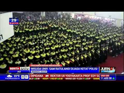 Acara Wisuda di Unsrat Dijaga Ketat Polisi