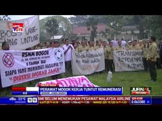 Ratusan Perawat RS Marzoeki Mahdi Mogok Kerja