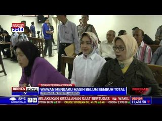 Masih Sakit, Sidang Wawan Ditunda Lagi