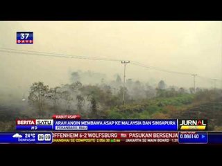 Pesawat Bom Air Siap Padamkan Api di Riau