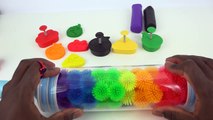 DIY How To Make Play Doh Mighty Toys Soccer Balls Modelling Clay Learn Colors