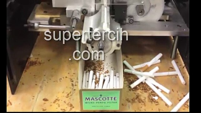 Otomatik sigara sarma makinası