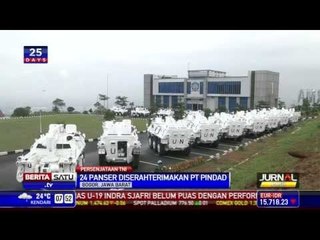 PT Pindad Serahterimakan 24 Panser Anoa kepada TNI