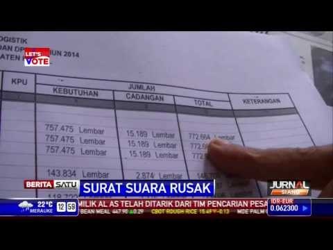 KPUD Kendal Kekurangan Surat Suara