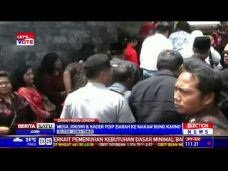 Mega dan Jokowi Ziarah ke Makam Bung Karno