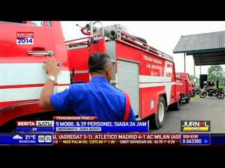 Pemadam Kebakaran Kabupaten Indramayu Bersiap Jelang Pemilu