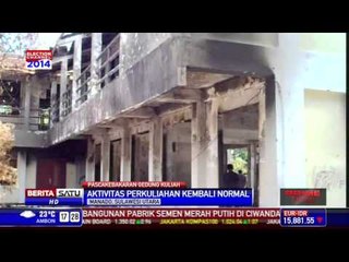 Pascakonflik, Mahasiswa Unsrat Kuliah Kembali