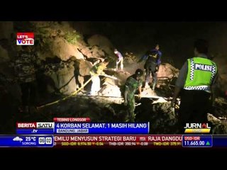 5 Pengunjung Rumah Makan Terkena Longsor