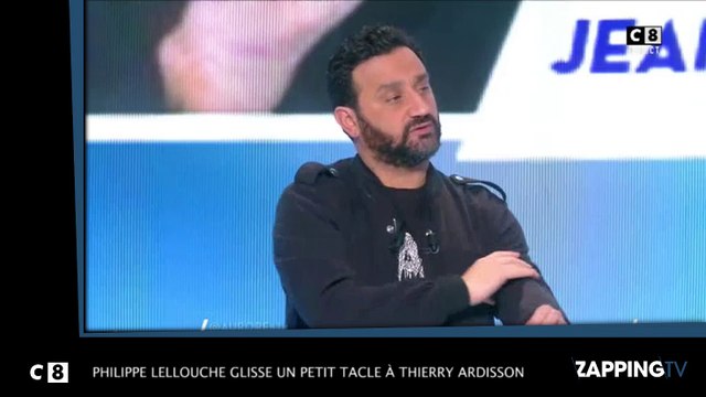 TPMP : Philippe Lellouche glisse un tacle à Thierry Ardisson (vidéo)
