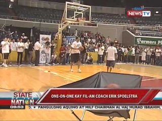 SONA - Coach Erik Spoelstra, Balik Pinas!