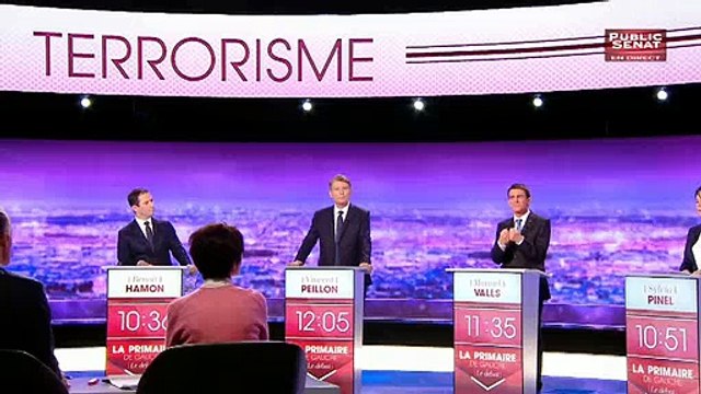 Primaire de la gauche: Manuel Valls à Gilles Bouleau : Vous n'êtes pas le porte-parole de François Fillon!