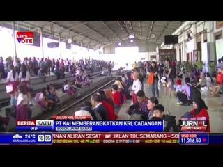 Ribuan Penumpang Terlantar Berjam-jam di Stasiun Bogor