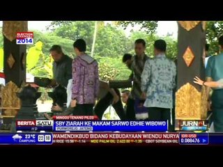 Presiden SBY Ziarah ke Makam Sarwo Edhie Wibowo