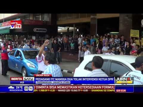 Ratusan Pedagang ITC Mangga Dua Hadang Rombongan Marzuki Alie